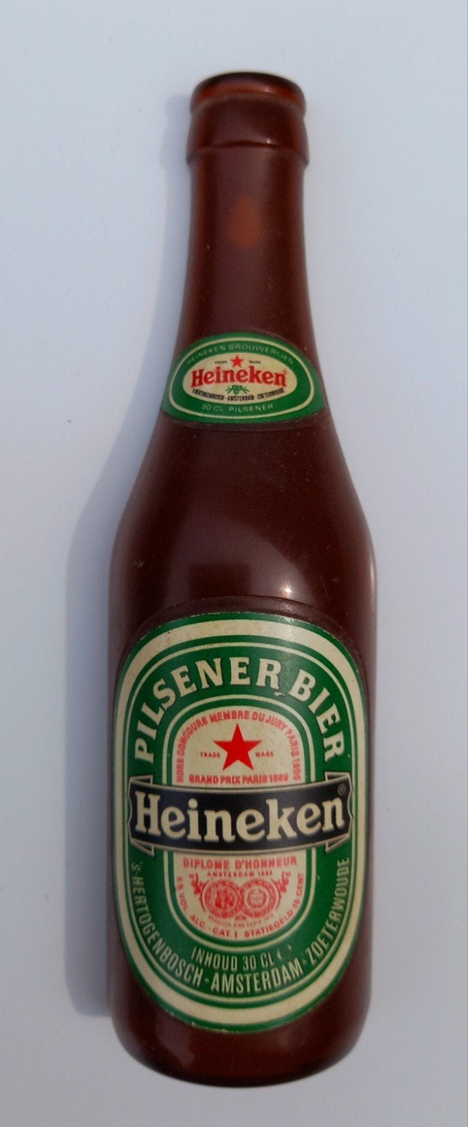 Vintage Heineken promo flesopener, Verzamelen, Ophalen of Verzenden, Zo goed als nieuw, Flesopener, Heineken