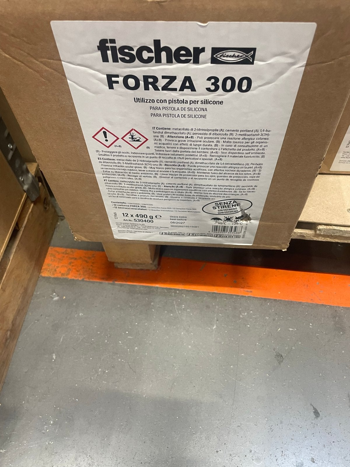 Fischer Forza 300 - Chemisch anker voor siliconenpistool, Verzenden, Nieuw