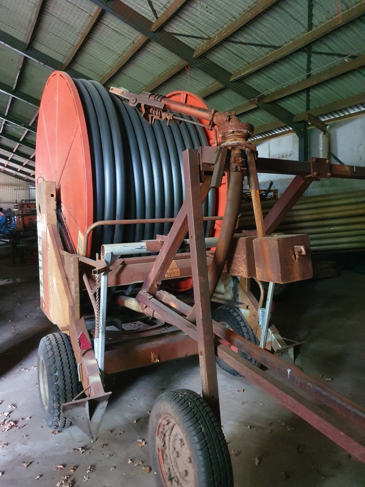 te koop bauer haspel en iveco pomp, Ophalen, Beregening en Drainage