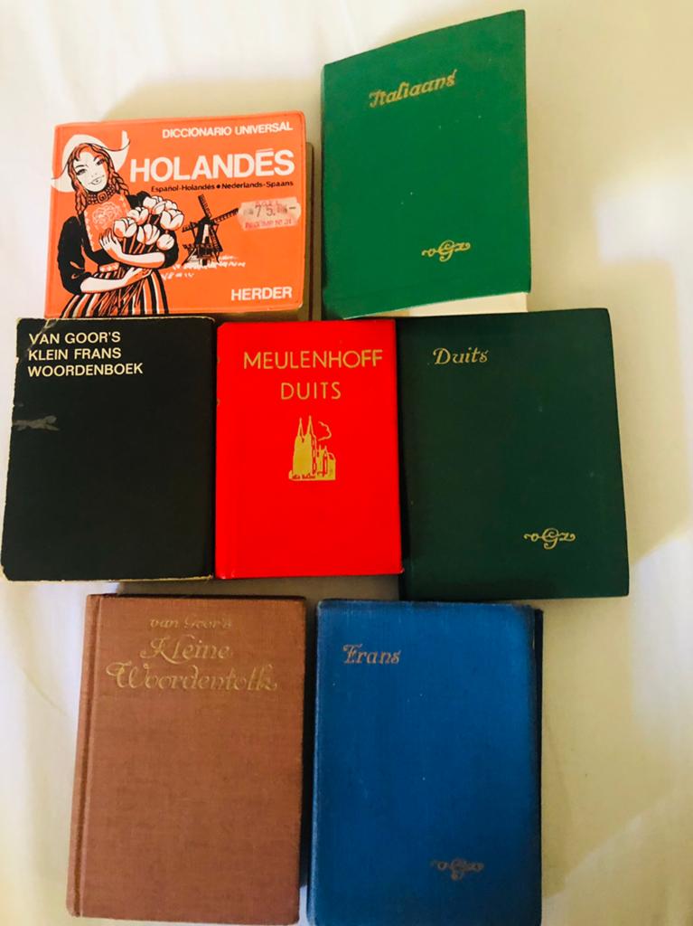 Kleine woordenboekjes, verschillende talen, Verzenden, Zo goed als nieuw, Overige uitgevers