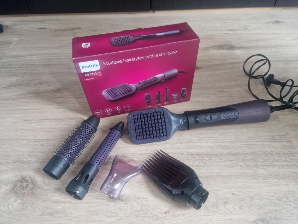 Philips air styler advanced, Ophalen of Verzenden, Zo goed als nieuw, Föhn of Haardroger