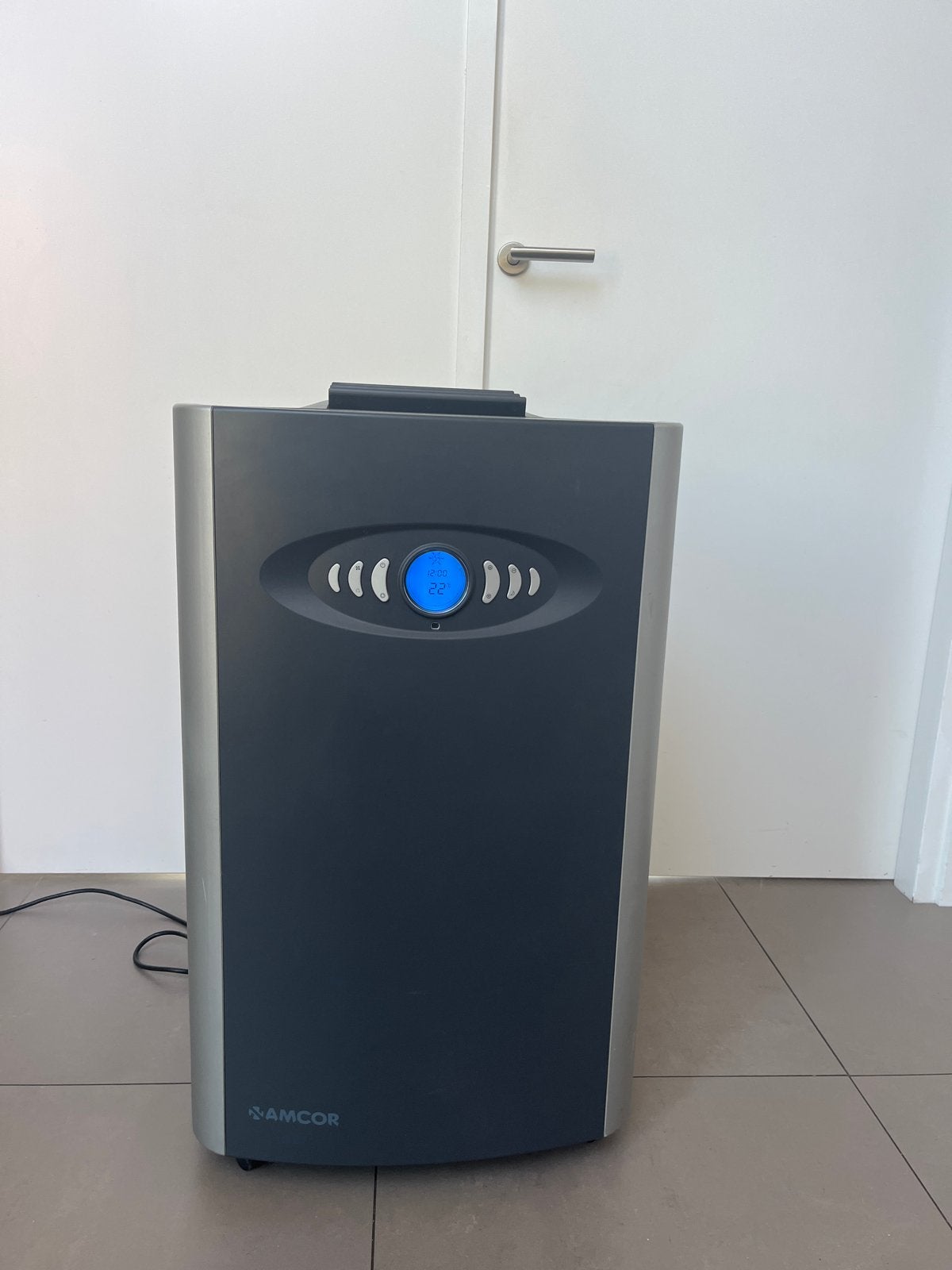 Amcor Mobiele Airco 2.75kW (9400BTU/h) - Koelen en Ontvochti, Ophalen, Gebruikt, Minder dan 60 m³, Timer