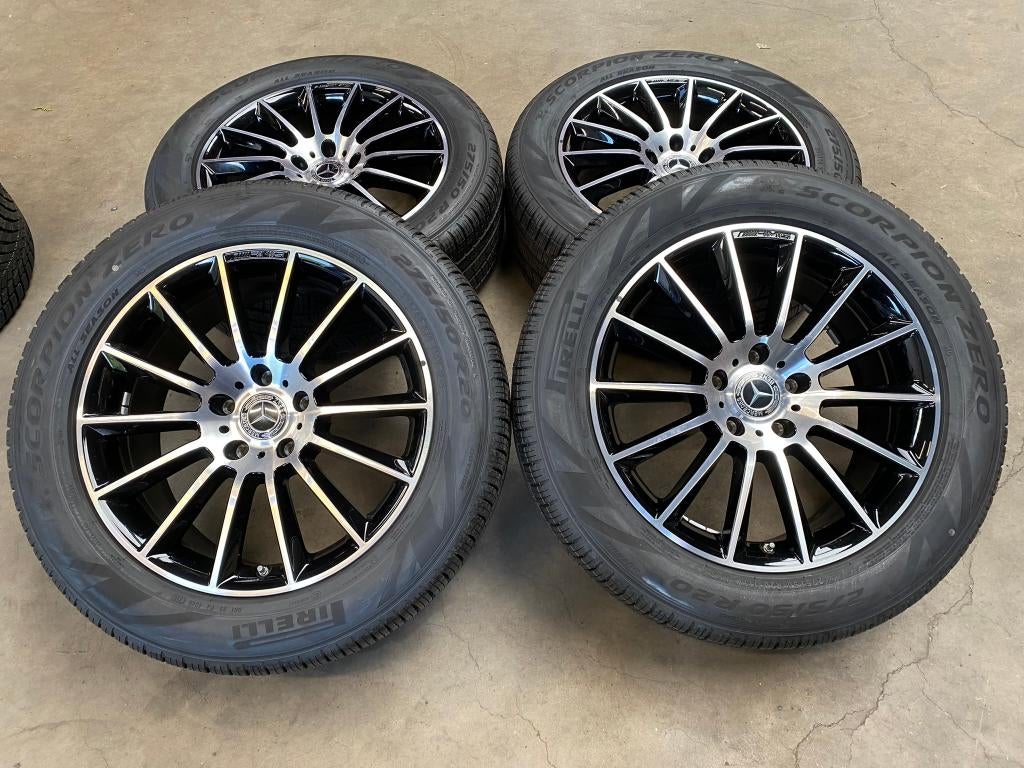NIEUW 20 inch originele AMG velgen + banden MB G klasse, Auto-onderdelen, Banden en Velgen, Banden en Velgen, Zomerbanden, 20 inch