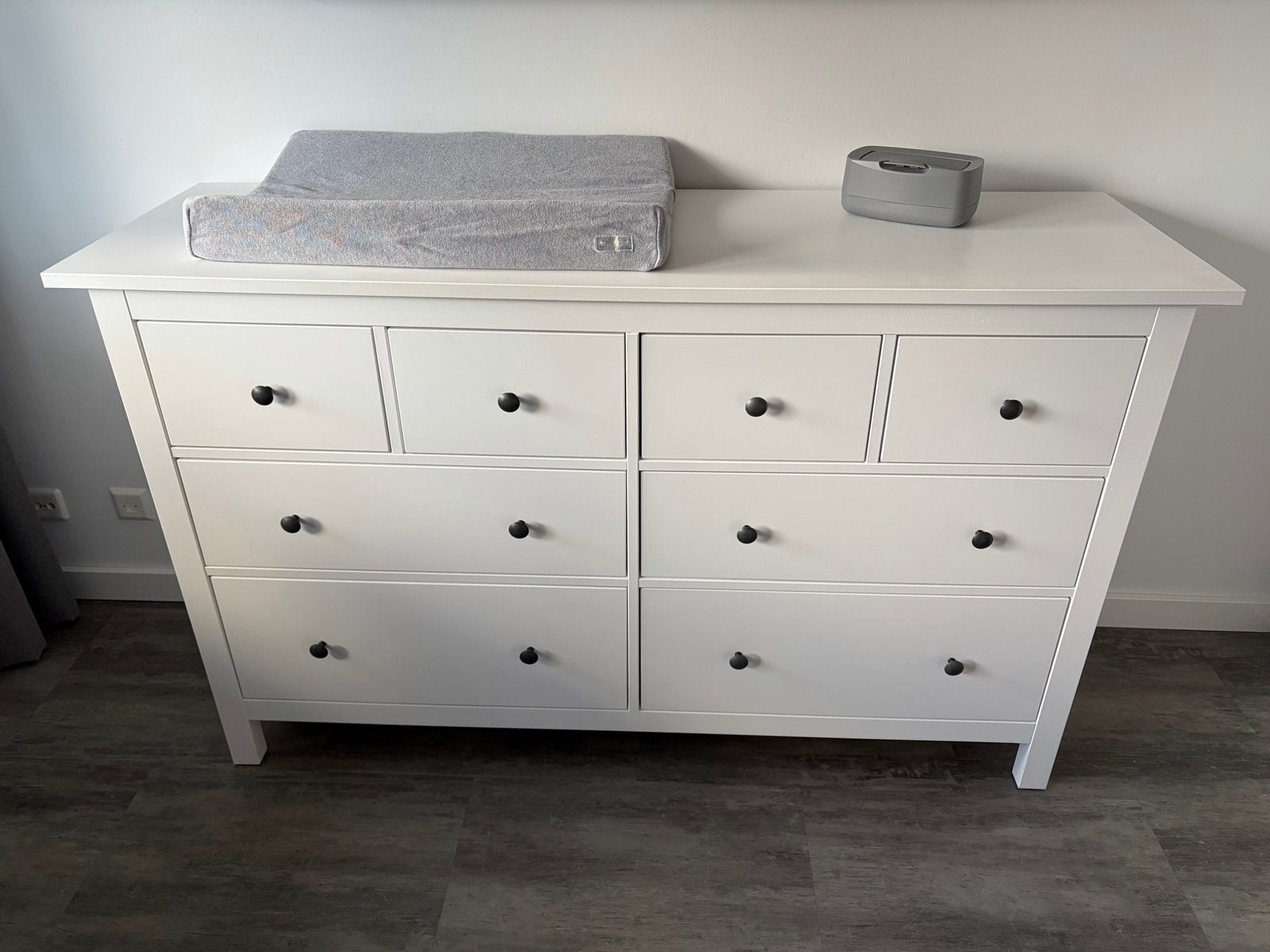 IKEA Hemnes ladekast / commode wit, Huis en Inrichting, Ophalen, 5 laden of meer, 100 tot 150 cm, 150 tot 200 cm