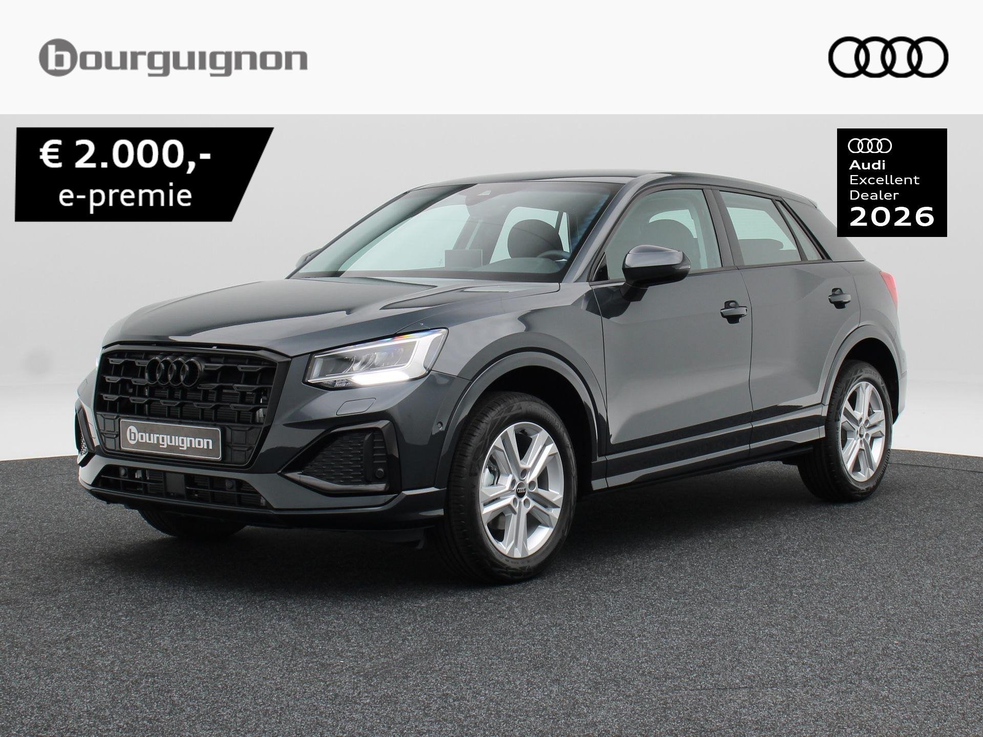 Audi Q2 35 TFSI Advanced edition | 17 inch | Zwart optiek |, Auto's, Audi, Voorwielaandrijving, Stof, 150 pk, Bedrijf