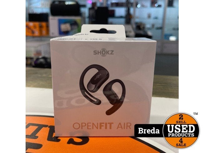 Shokz Openfit Air Black - NEW, Shokz, Nieuw, https://shokz.com/pages/contact-us, 3200 Gracie Kiltz Lane, Suite 400, Austin, TX 78758, Verenigde Staten