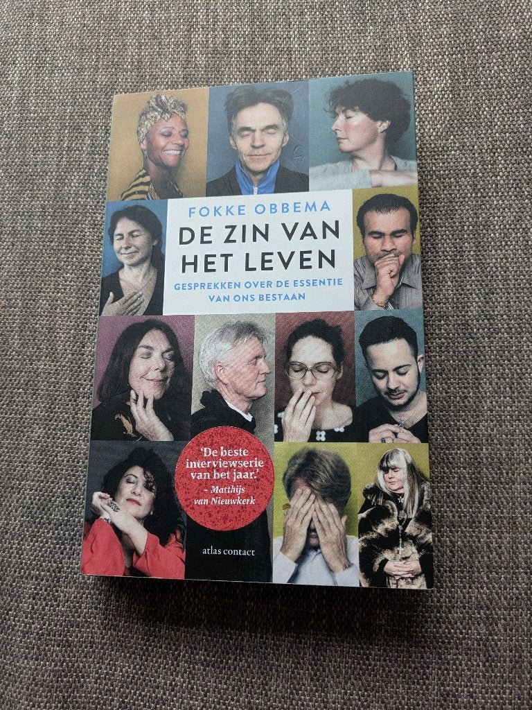 De zin van het leven - Fokke Obbema, Ophalen of Verzenden, Gelezen