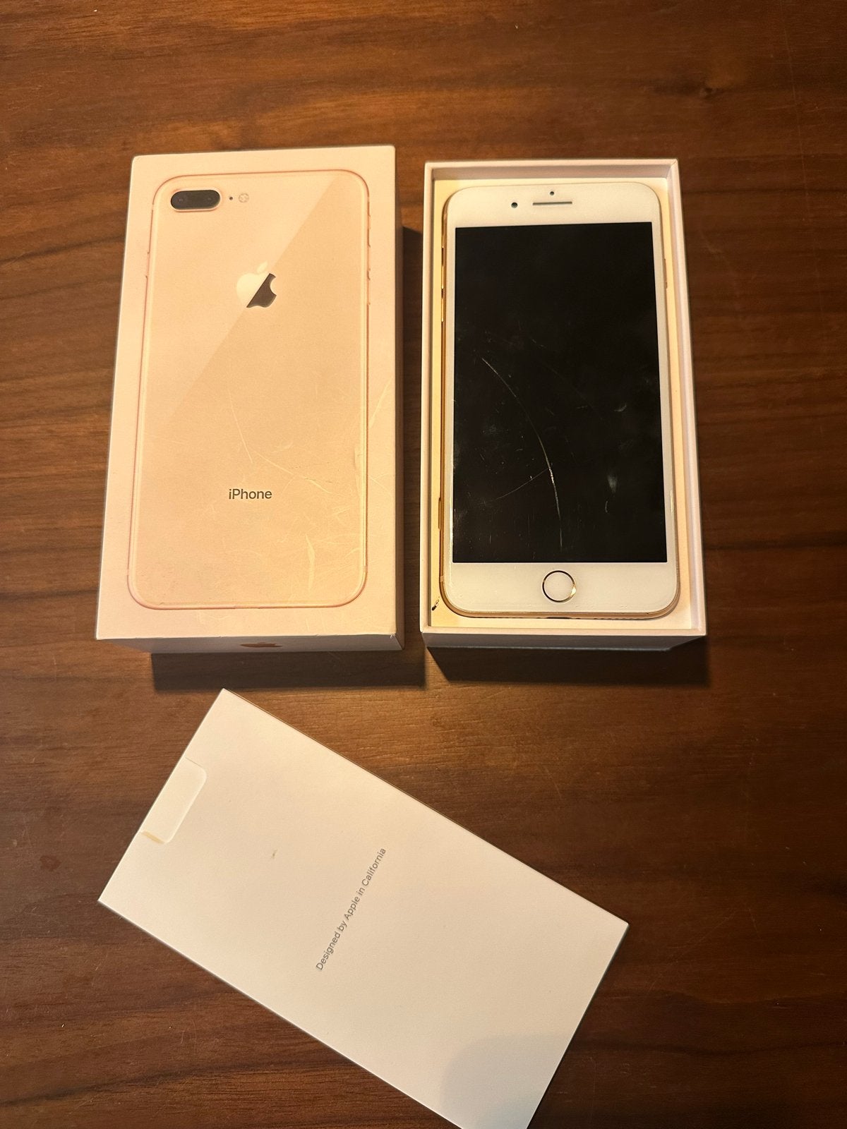 iPhone 8 Plus - 64GB - 73% batterij - Rose gold, Telecommunicatie, Gebruikt, IPhone 8 Plus, 73 %, Ophalen of Verzenden