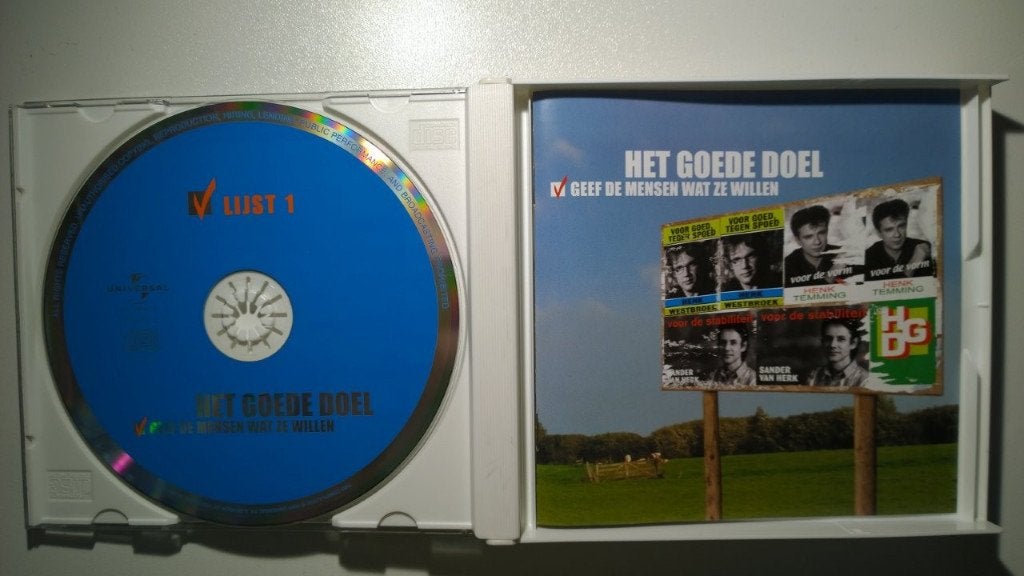 Het Goede Doel - Geef De Mensen Wat Ze Willen, Ophalen of Verzenden, Zo goed als nieuw, Pop, Album