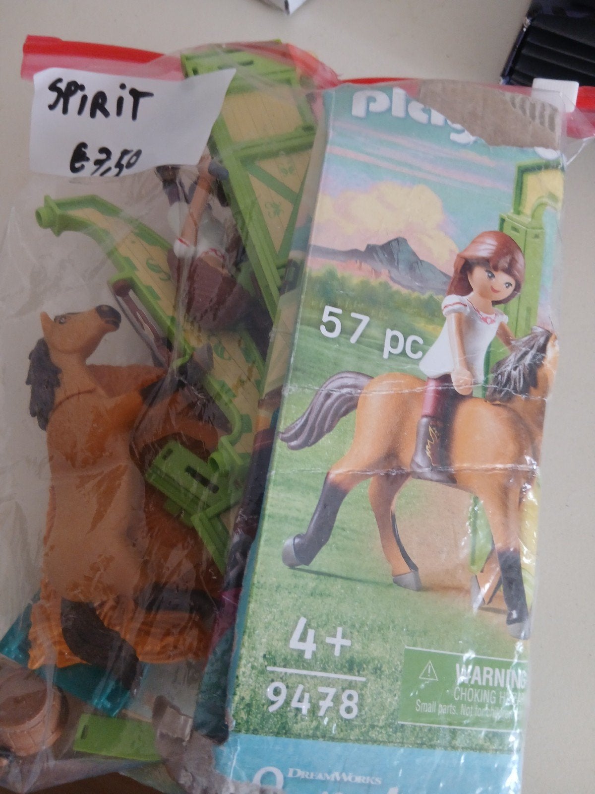 Playmobil Spirit compleet - Set 9478 met 57 onderdelen, Losse onderdelen, Overige typen, Ophalen of Verzenden, Zo goed als nieuw