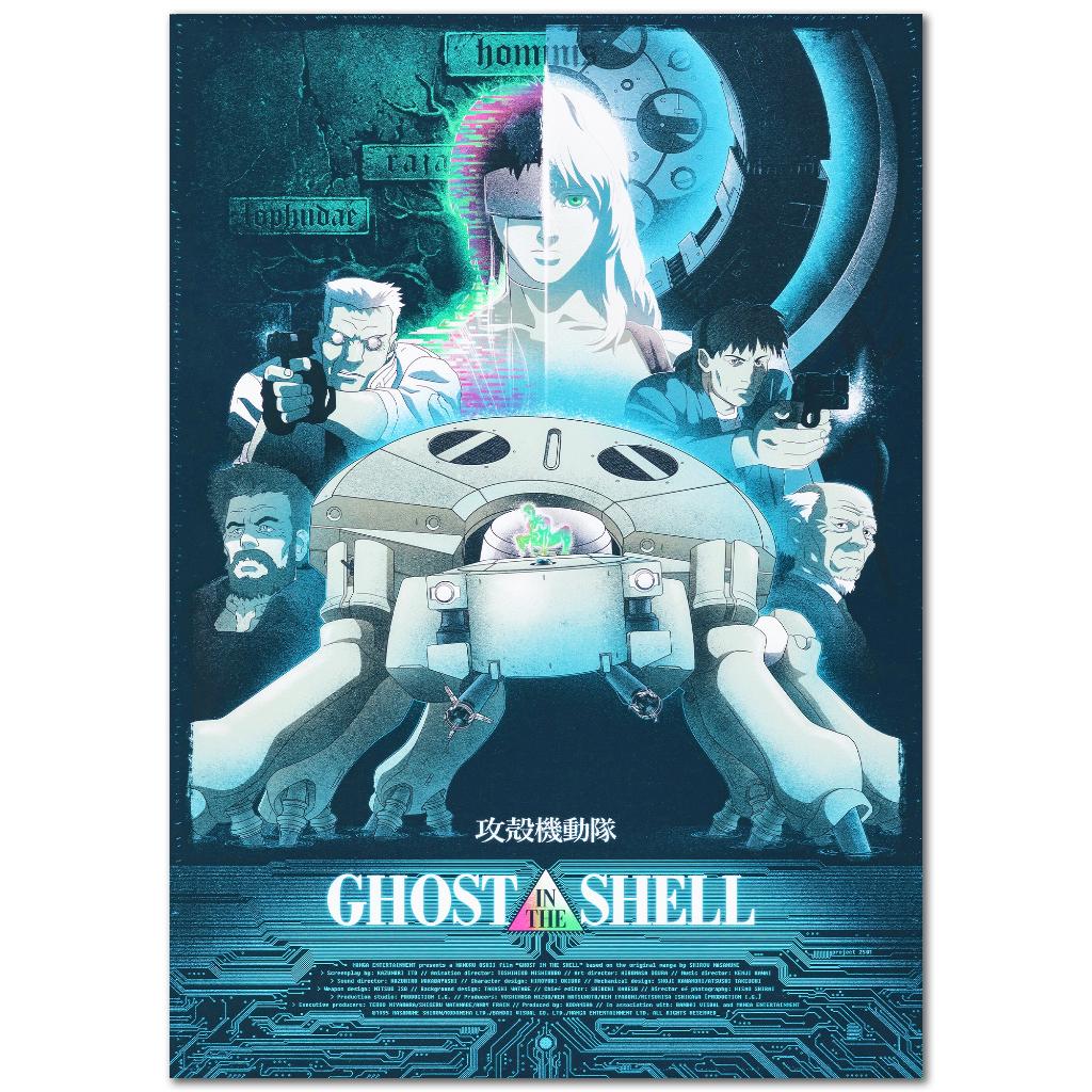 Ghost In The Shell - A3 Poster, Rechthoekig Staand, Verzenden, Zo goed als nieuw, A1 t/m A3