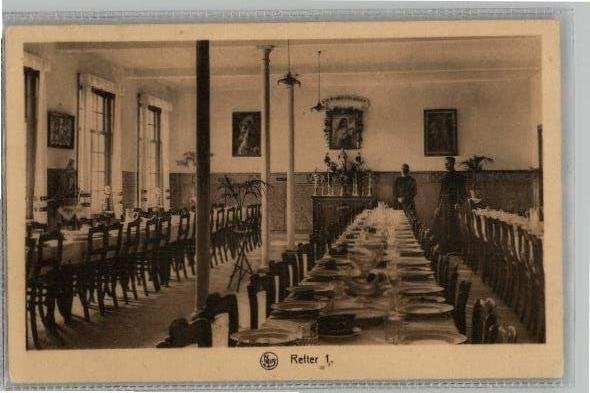 Huijbergen Institut Ste Marie  Refter 1, Verzenden, Voor 1920, Ongelopen, Noord-Brabant