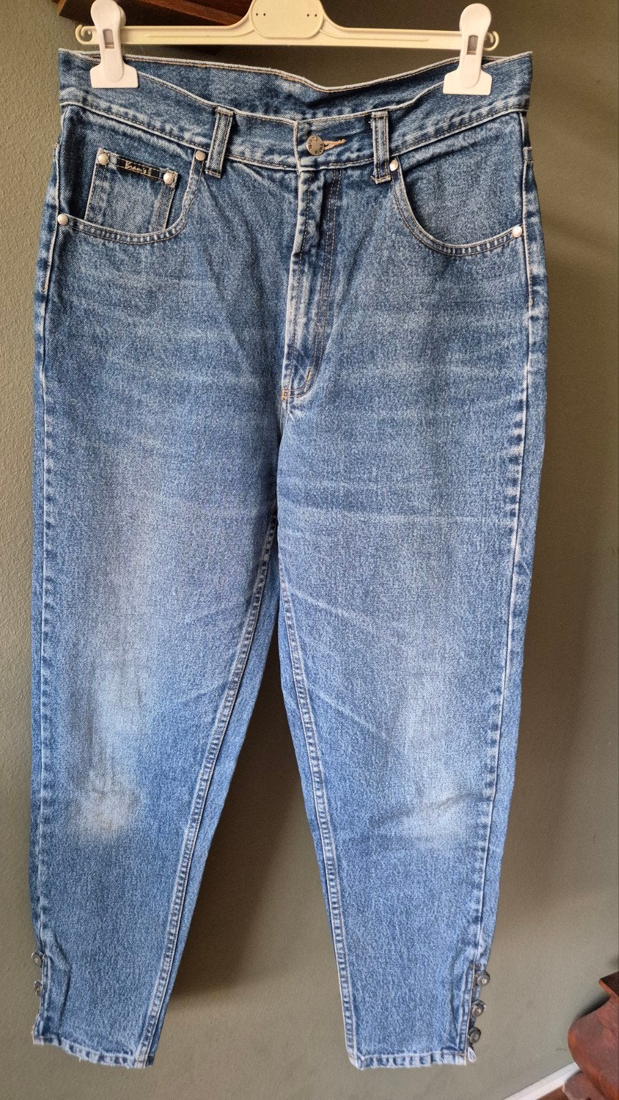 Brams paris mooie staat vintage spijkerbroek mt 29, Brams paris, Blauw, Ophalen of Verzenden, W28 - W29 (confectie 36)
