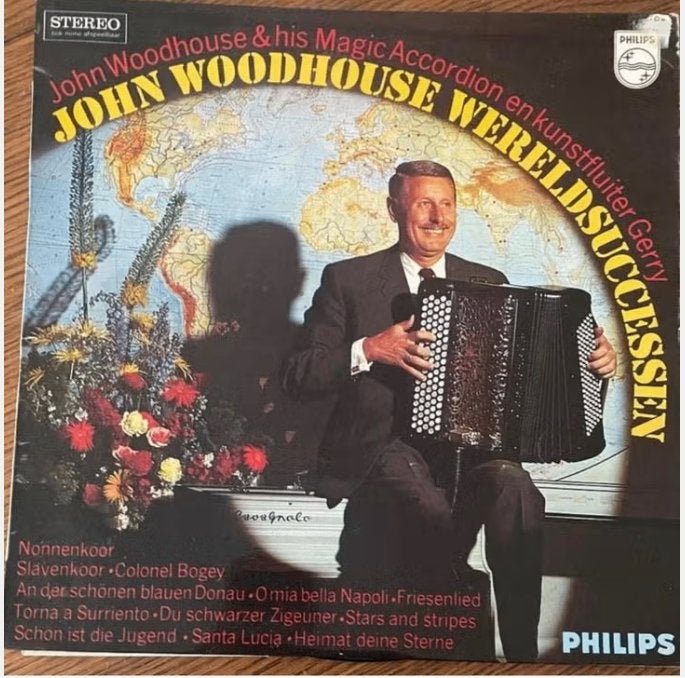 5. LP John Woodhouse Wereldsuccessen, Ophalen of Verzenden, Zo goed als nieuw, 12 inch, Overige genres