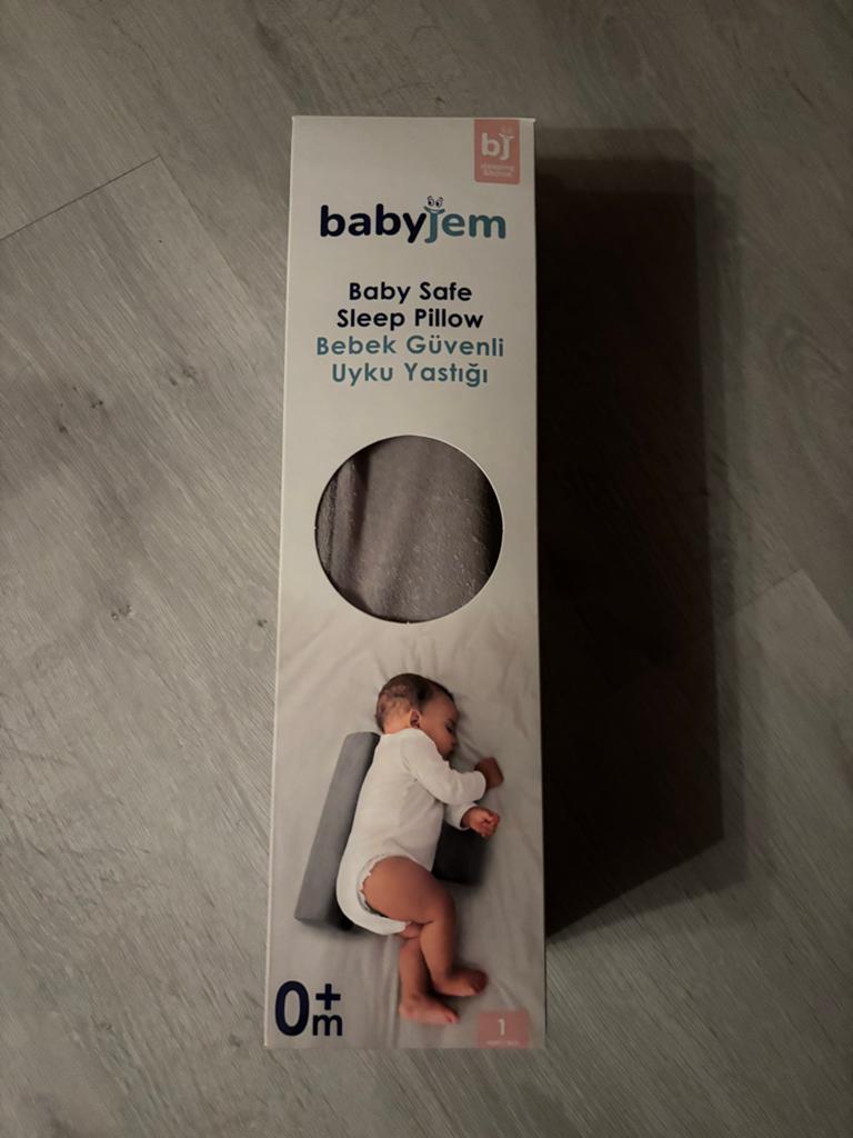Babyjem Zijslaapkussen grijs niew, Ophalen of Verzenden, Zo goed als nieuw, Minder dan 140 cm, Minder dan 70 cm