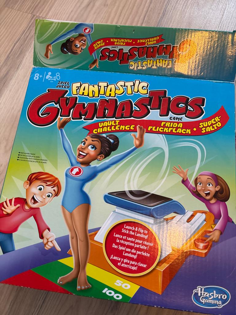 Fantastic Gymnastics Game - Hasbro Gaming, Een of twee spelers, Ophalen of Verzenden, Gebruikt
