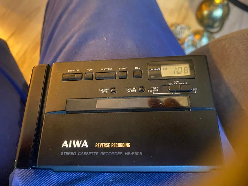 AIWA HS-F505 stereo cassette recorder, Ophalen of Verzenden, Walkman