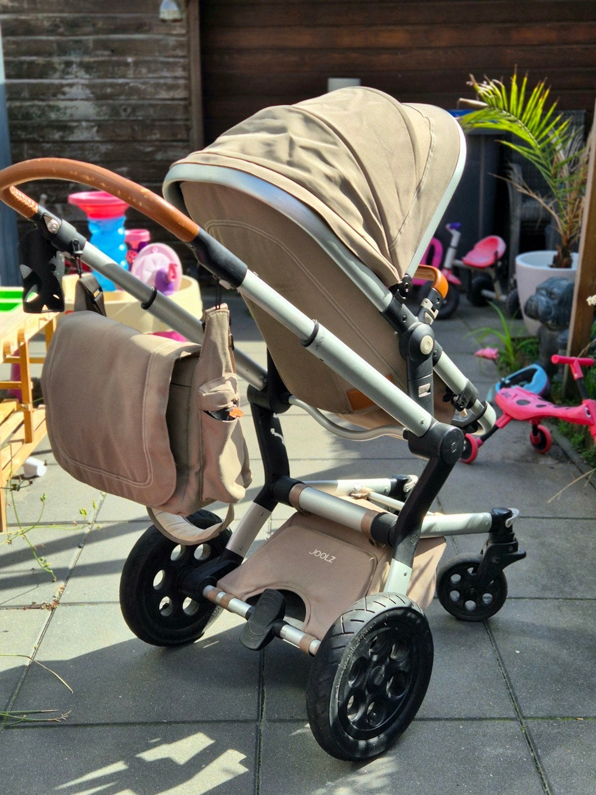 Joolz Day (1) + ACCESSOIRES (Complete kinderwagen), Gebruikt, Verstelbare duwstang, Combiwagen, Ophalen