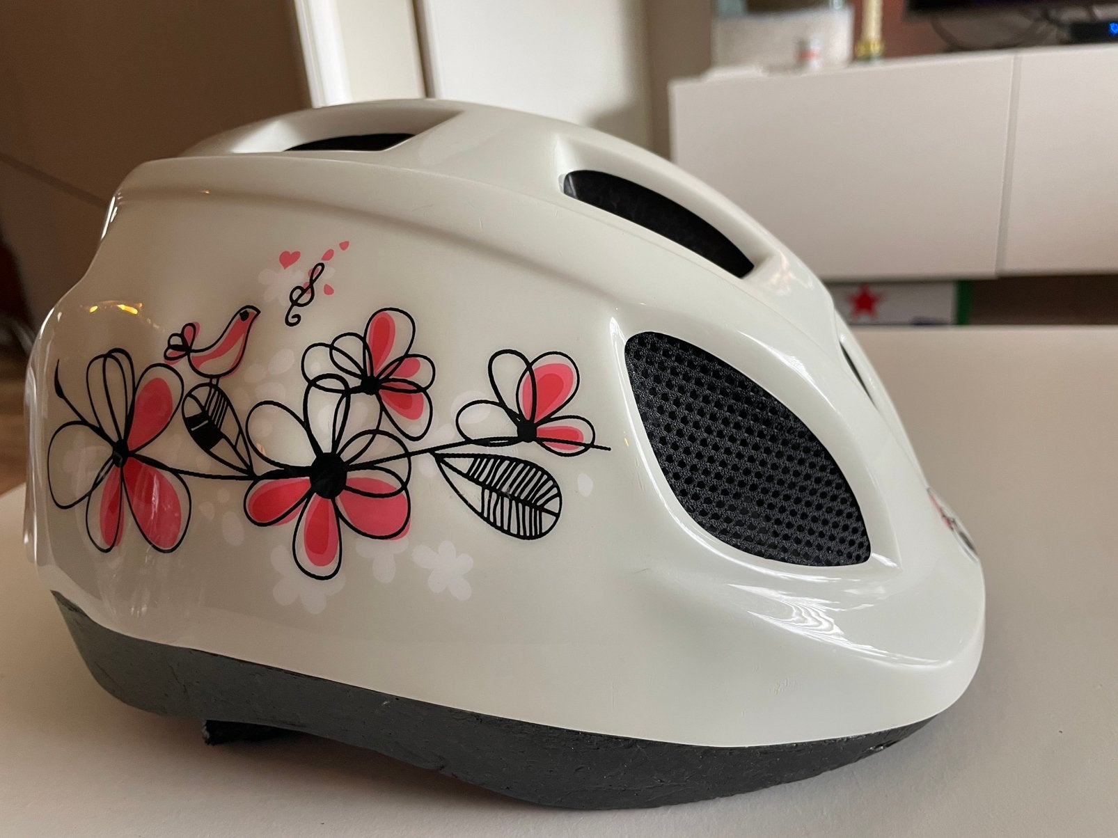 Fietshelm kind Polisport mt 46-53, Fietsen en Brommers, Ophalen of Verzenden, Zo goed als nieuw, XS