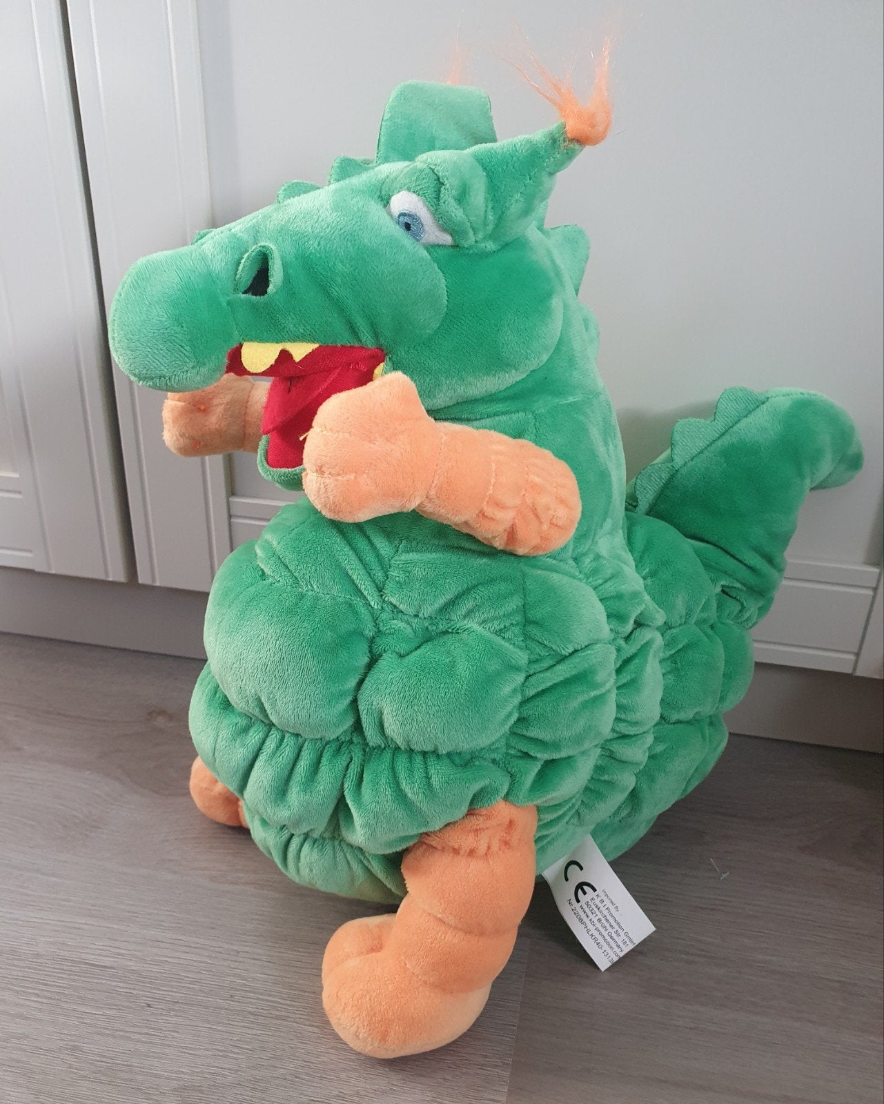 Dino Knuffel Phantasialand, Groen, Overige merken, Ophalen of Verzenden, Zo goed als nieuw