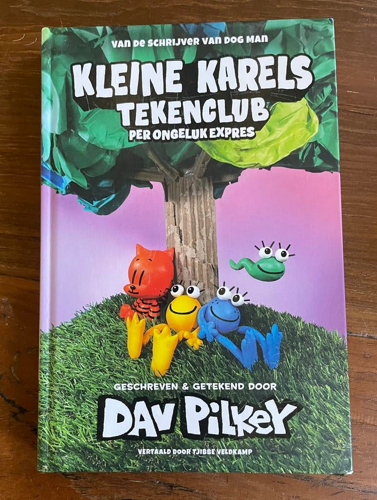 Kleine Karels Tekenclub; per ongeluk expres., Ophalen of Verzenden, Zo goed als nieuw, Non-fictie