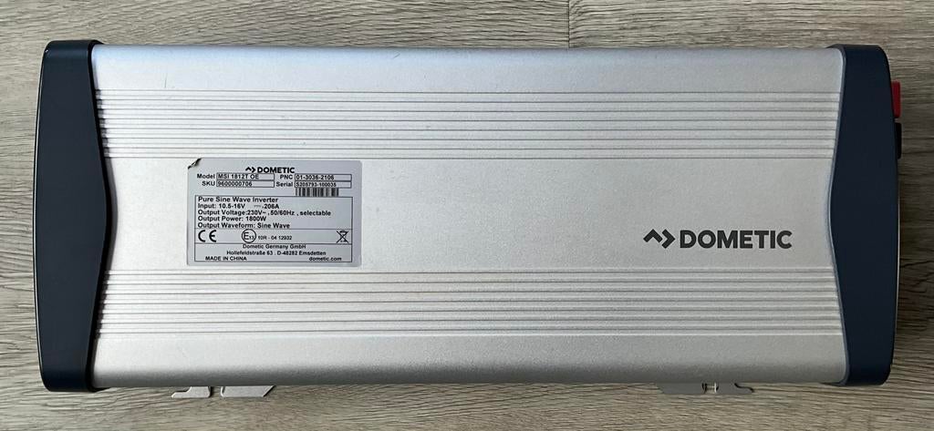 Dometic omvormer MSI1218T, Duitsland, Ophalen of Verzenden, Zo goed als nieuw, Dometic