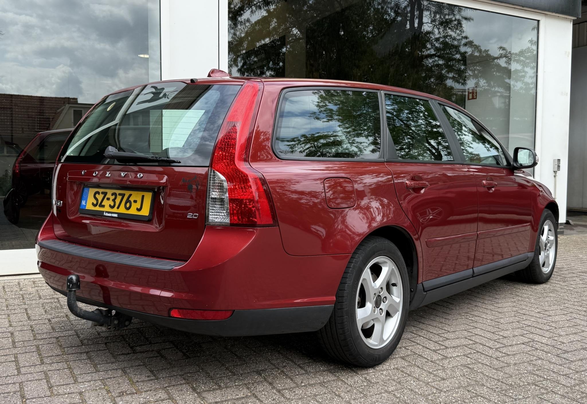Volvo V50 2.0 Momentum, Auto's, Volvo, Stof, Gebruikt, Zwart, 4 cilinders