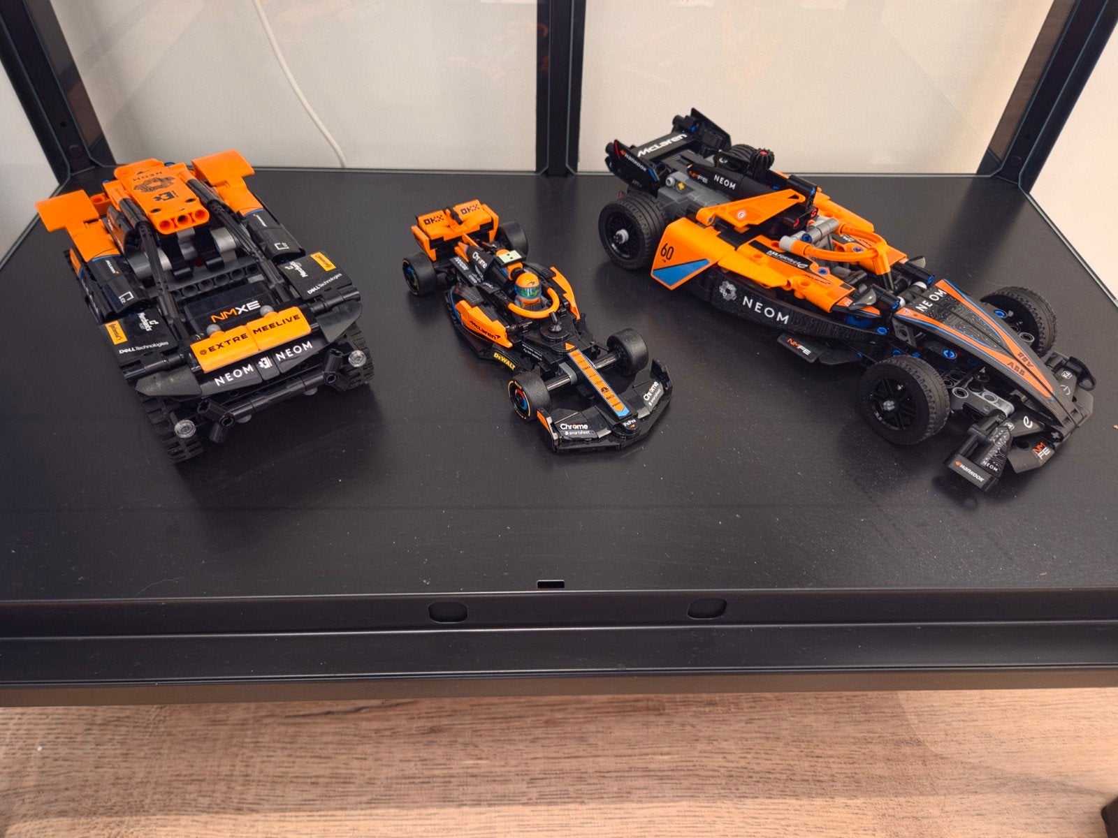 3 McLaren Lego auto's, Ophalen, Zo goed als nieuw, Complete set, Lego