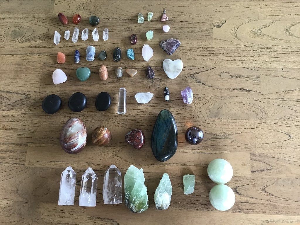 53 bijzondere edelstenen / mineralen, Ophalen, Gebruikt
