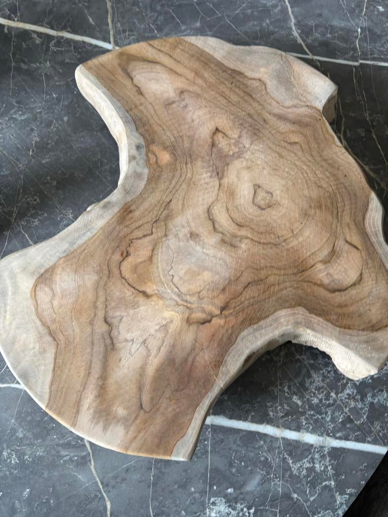 Teakhouten plateau / Decoratieve Plank, Ophalen, Hout, Nieuw, Landelijk