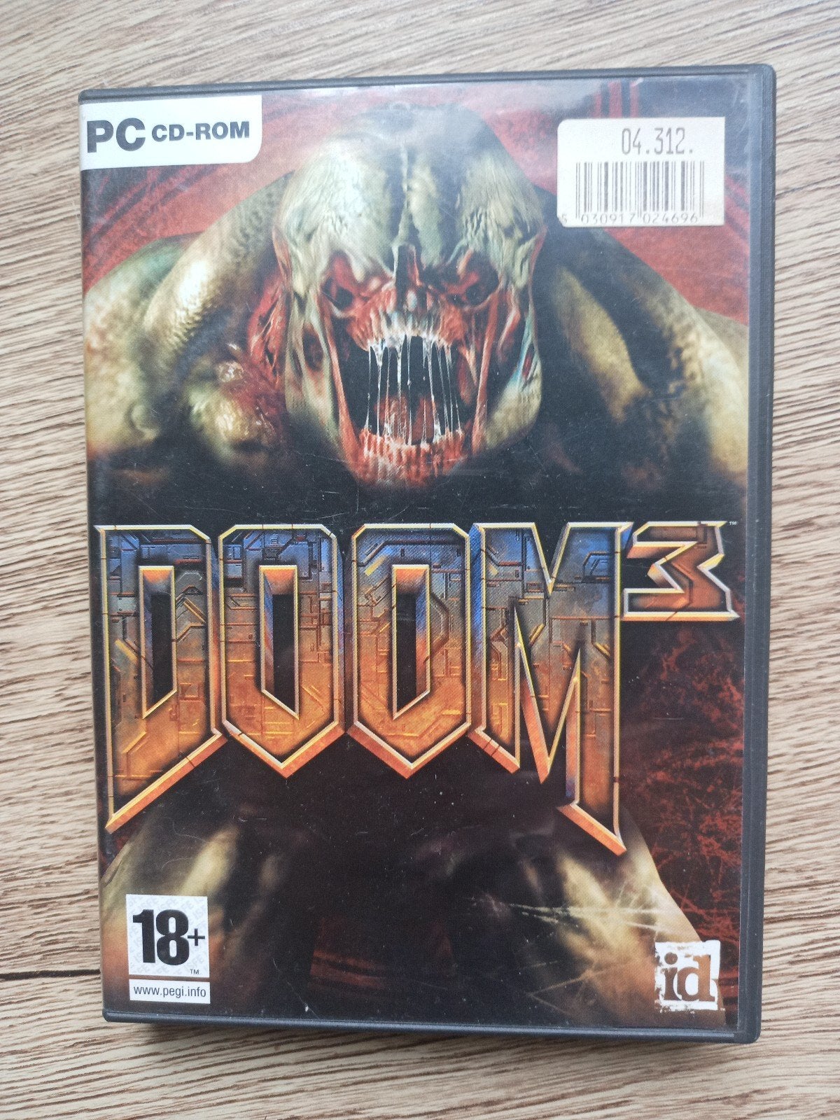 Doom 3 PC CD-ROM - Klassieke Horror Shooter, Gebruikt, Vanaf 18 jaar, Shooter, 1 speler
