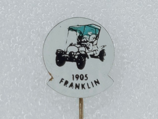 SP1671 Speldje 1905 Franklin, Ophalen of Verzenden, Gebruikt, Overige onderwerpen