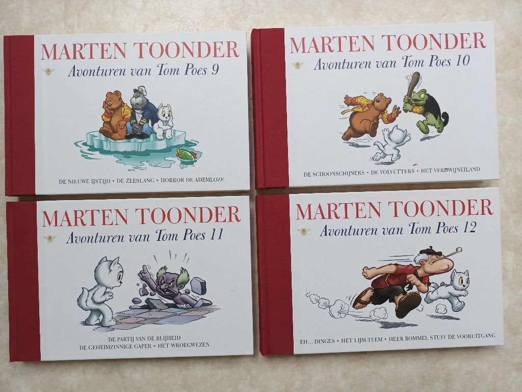 De Avonturen van Tom Poes - 12 delen compleet en nieuw, Ophalen of Verzenden, Nieuw, Marten Toonder, Nederland