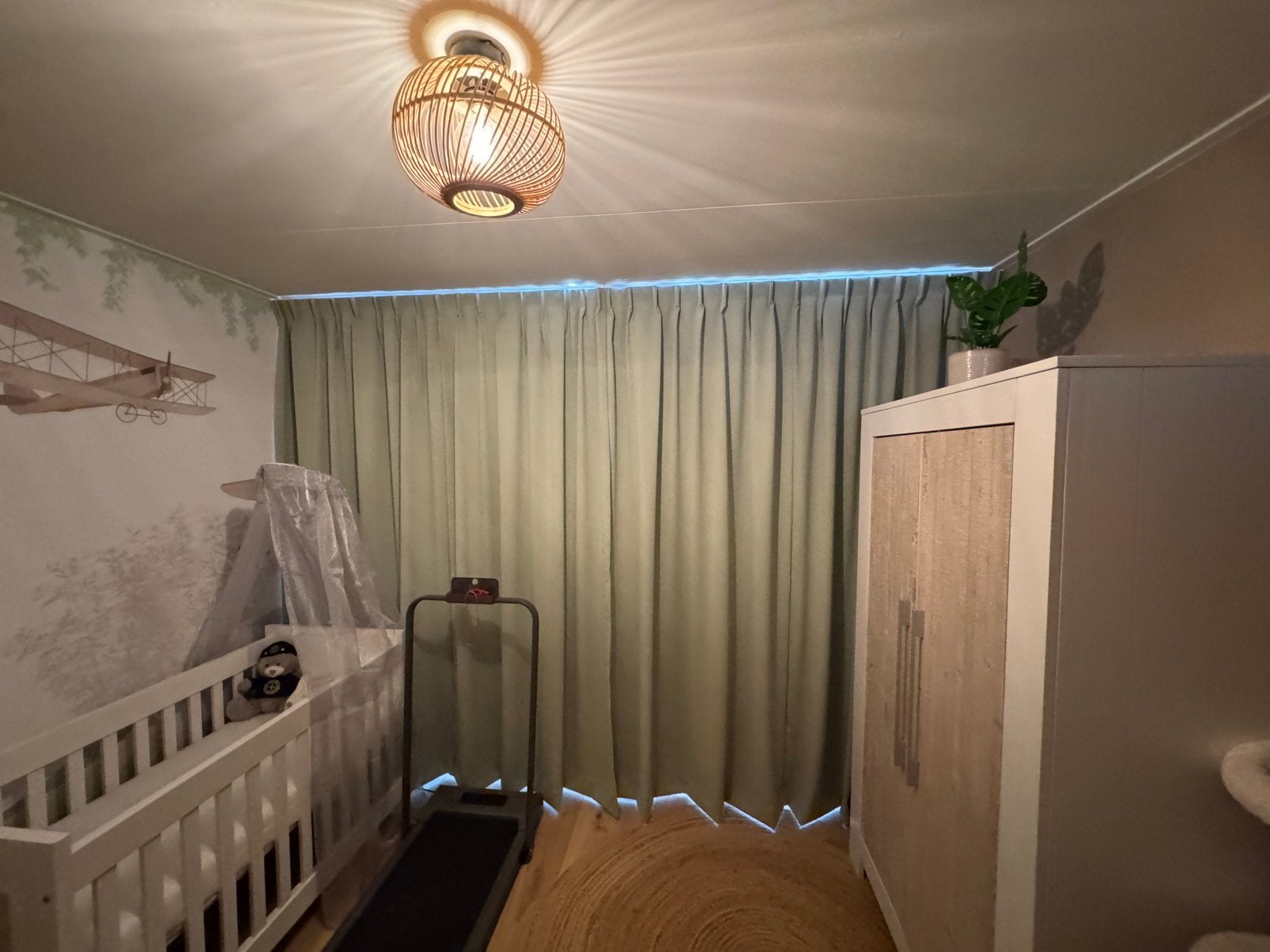 Bedhemel baby ledikant, Ophalen, Zo goed als nieuw