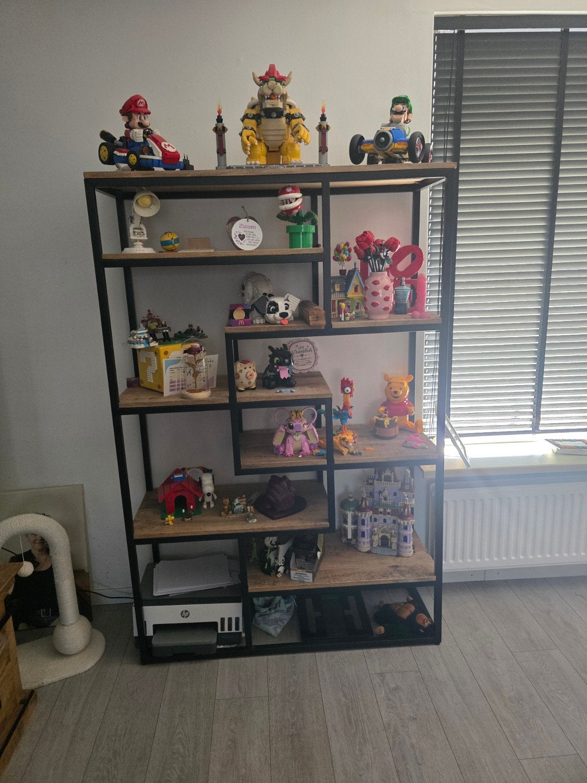 mangohouten kast, Huis en Inrichting, Kasten | Boekenkasten, Ophalen, Zo goed als nieuw, 25 tot 50 cm, 150 tot 200 cm