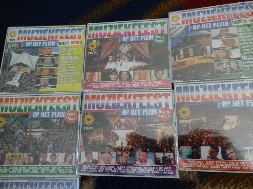 Muziekfeest op het plein [ Tros], Ophalen of Verzenden, Nieuw in verpakking, Levenslied of Smartlap