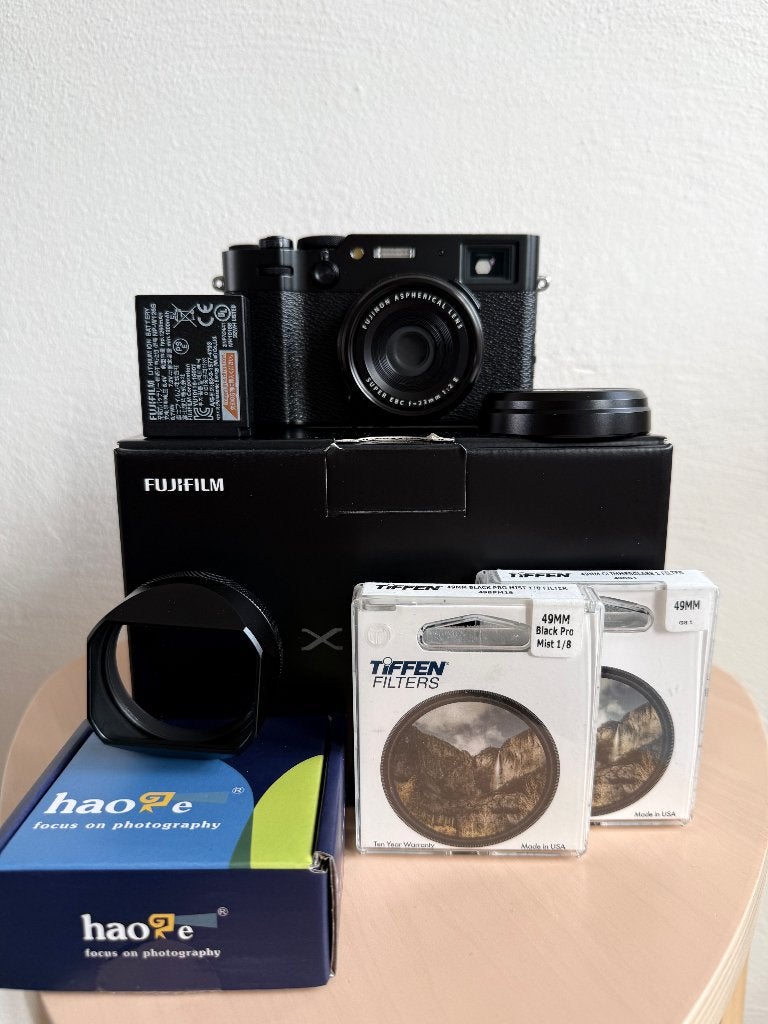 Fujifilm X100VI zwart – originele verpakking + accessoires, Fotograaf