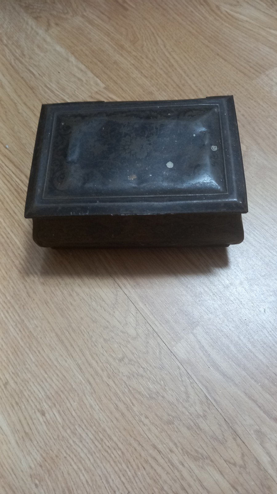 Zeer oud De Gruyter blik - Vintage verzamelobject, Ophalen of Verzenden, Gebruikt, Overige, Overige merken