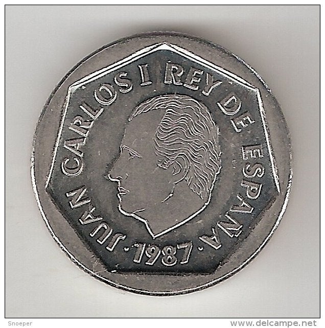 spain 200 pesetas 1987 km 829 xf+, Verzenden, Overige landen, Losse munt