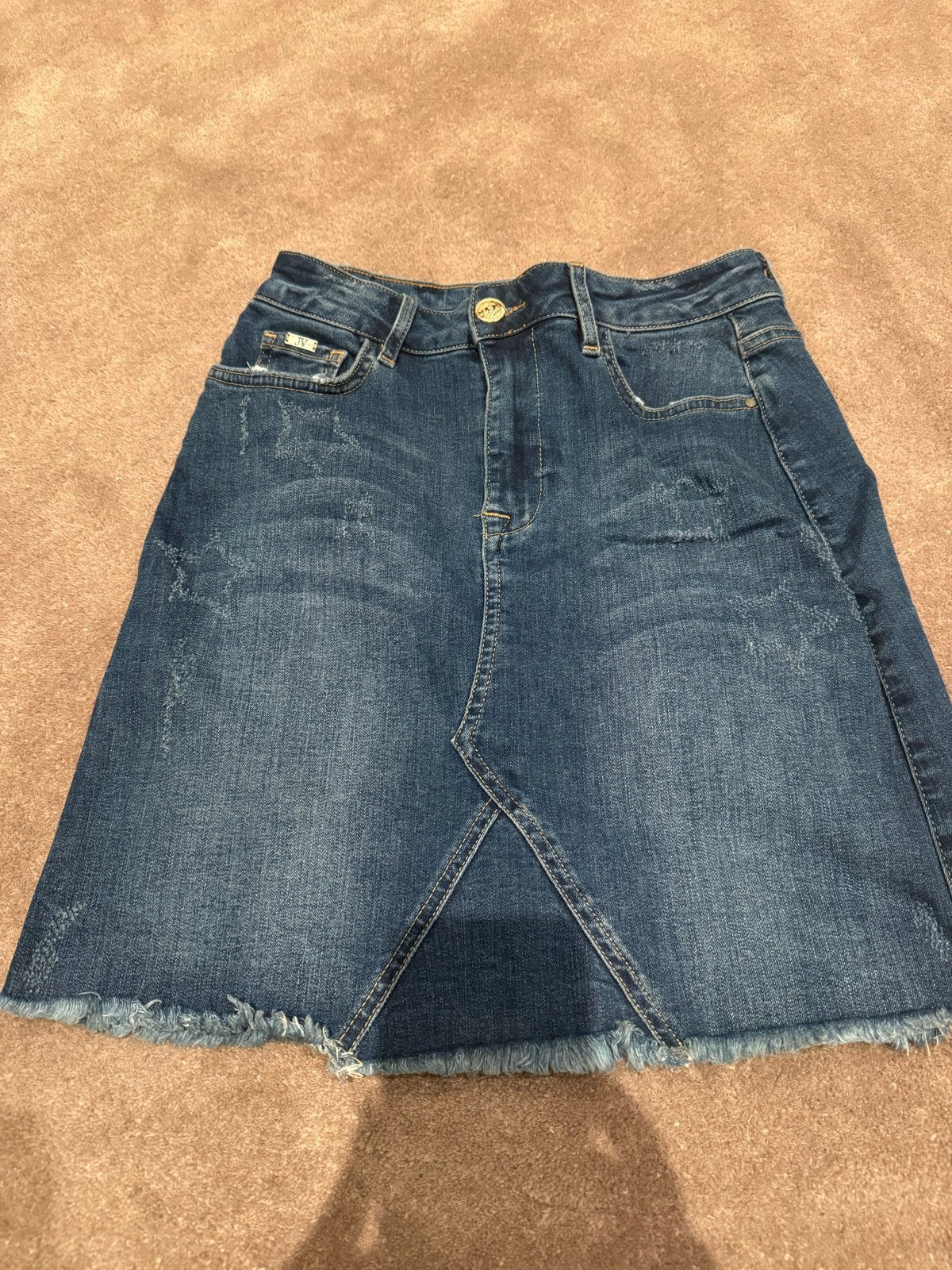 Josh V Lorah spijkerrok - True Blue Denim, Maat 38/40 (M), Blauw, Ophalen of Verzenden, Zo goed als nieuw