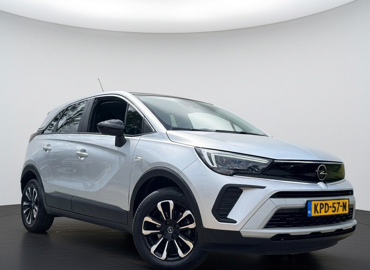 Opel Crossland 1.2 Turbo ELEGANCE 110PK NAVI/CARPLAY/CAMERA, Auto's, Gebruikt, 1199 cc, Origineel Nederlands, Bedrijf