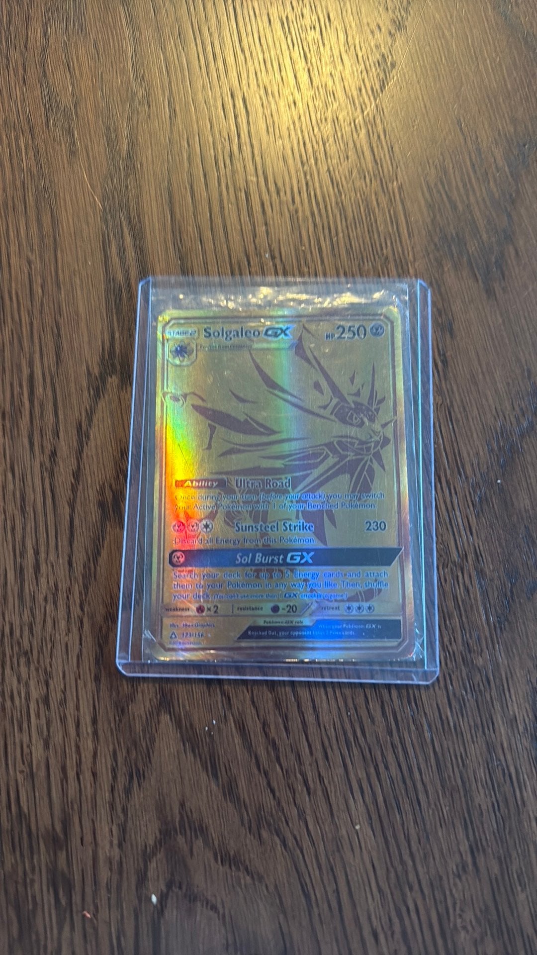 Solgaleo EX, Ophalen, Zo goed als nieuw, Sleeves of Kaarthoesjes