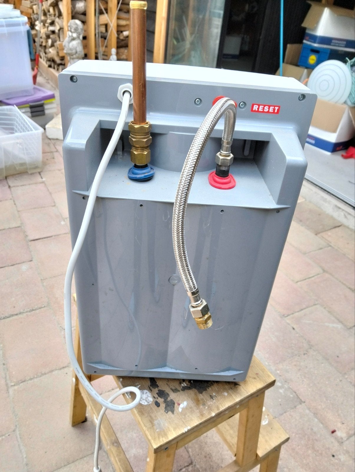 Heat boy boiler. 10L, Doe-het-zelf en Verbouw, Geisers en Boilers, Ophalen, Boiler, Minder dan 20 liter, Minder dan 3 jaar oud