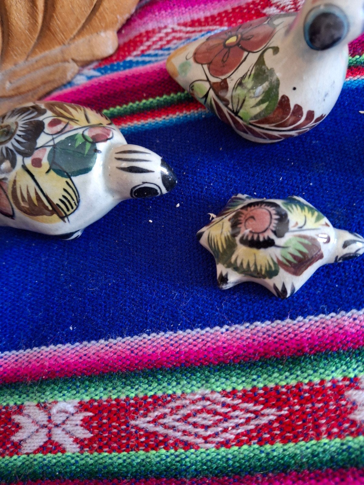 Beeldjes uit Mexico 4 stuks samen 5 euro, Verzamelen, Beelden en Beeldjes, Ophalen, Zo goed als nieuw, Dier