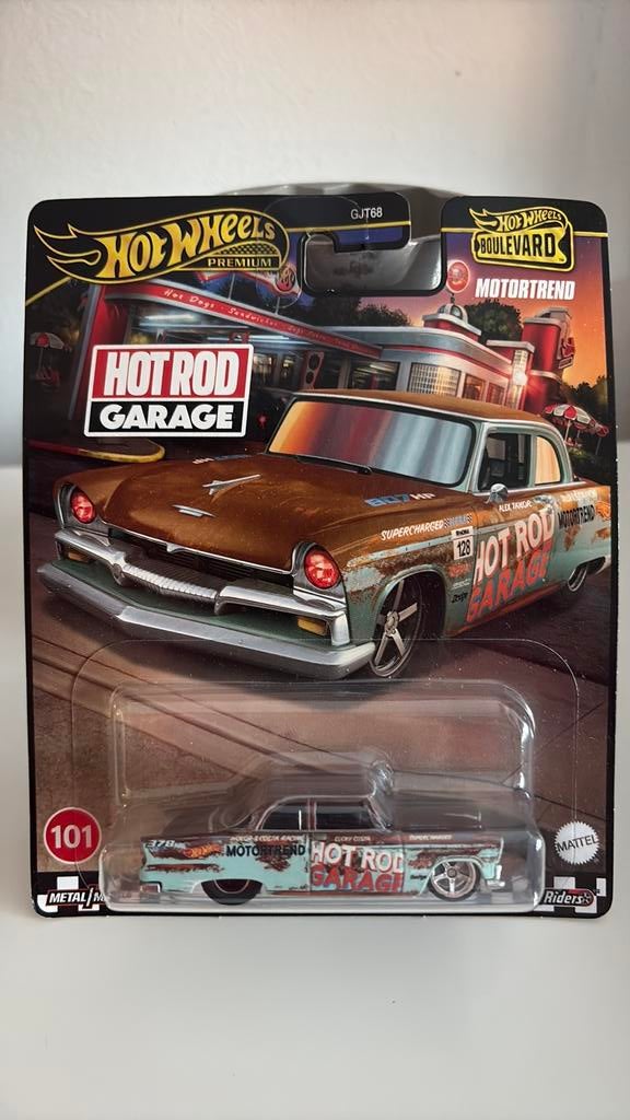 Hot Wheels 1955 Plymouth Savoy 1/64, Ophalen of Verzenden, Nieuw, Auto