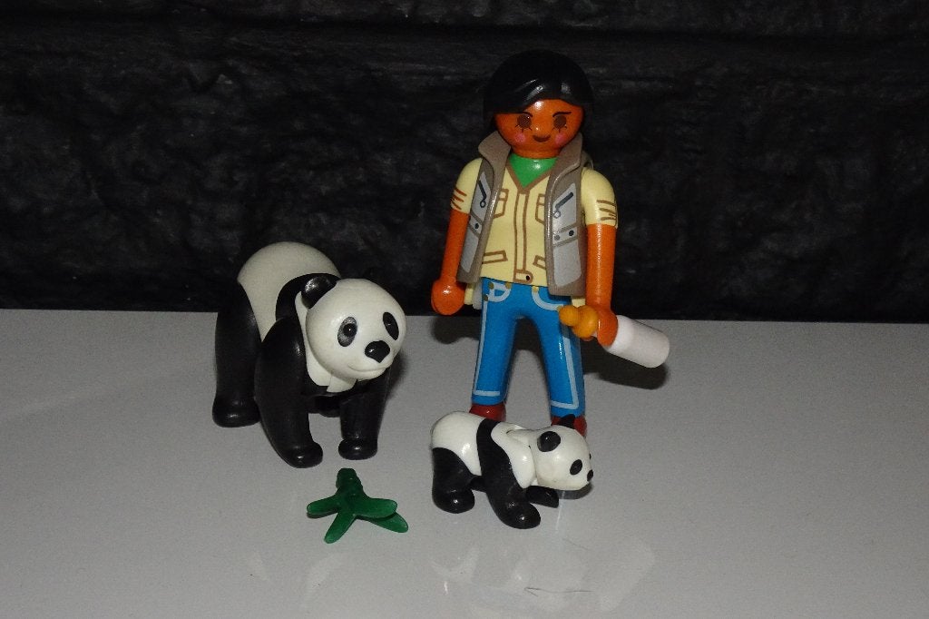 09 - Dieren set panda's 2649, Ophalen of Verzenden