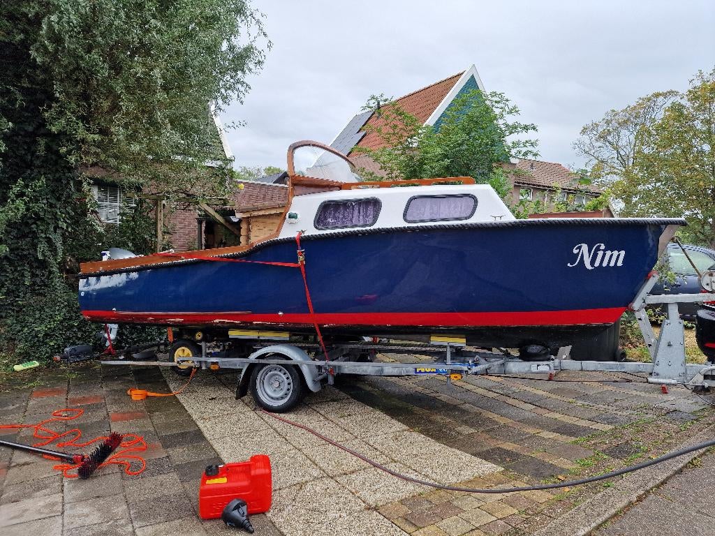 Boot te koop, Watersport en Boten, Ophalen, 10 tot 30 pk, Zo goed als nieuw, Tot 6 meter