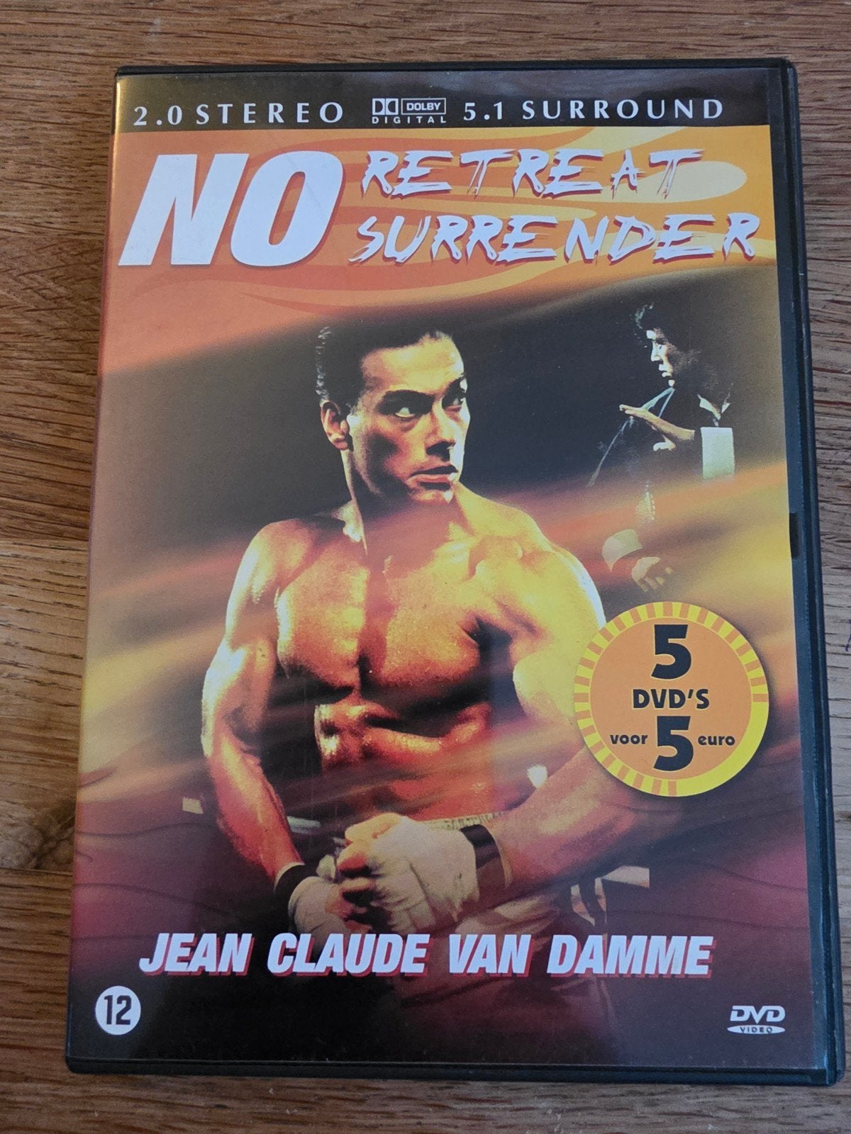 No retreat no surrender , Jean claude van damme, Vanaf 16 jaar, Ophalen of Verzenden, Zo goed als nieuw