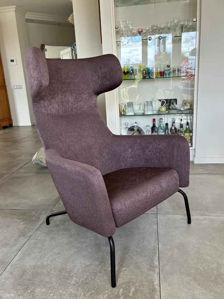 Softline Havana Wing Chair / Oorfauteuil, Ophalen, 75 tot 100 cm, Zo goed als nieuw, Stof