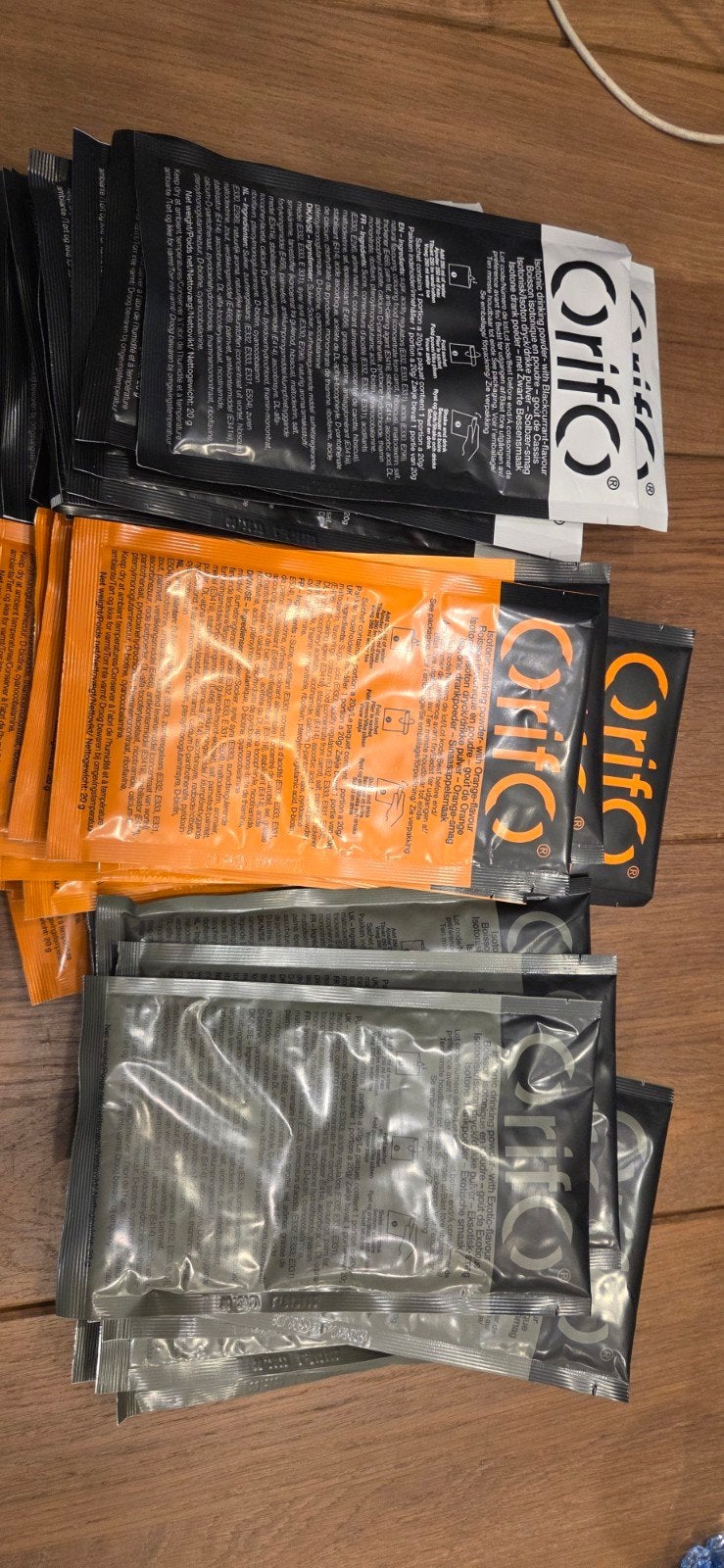 55 zakjes Orifo isotone drank 20g Houdbaar tot okt 2027, Ophalen of Verzenden, Nieuw, Poeder of Drank